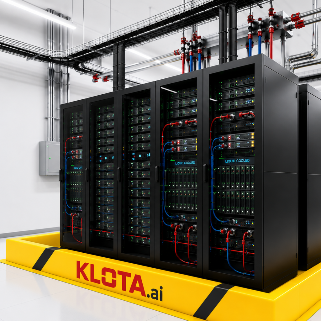 KLOTA Barrier around Server Rack